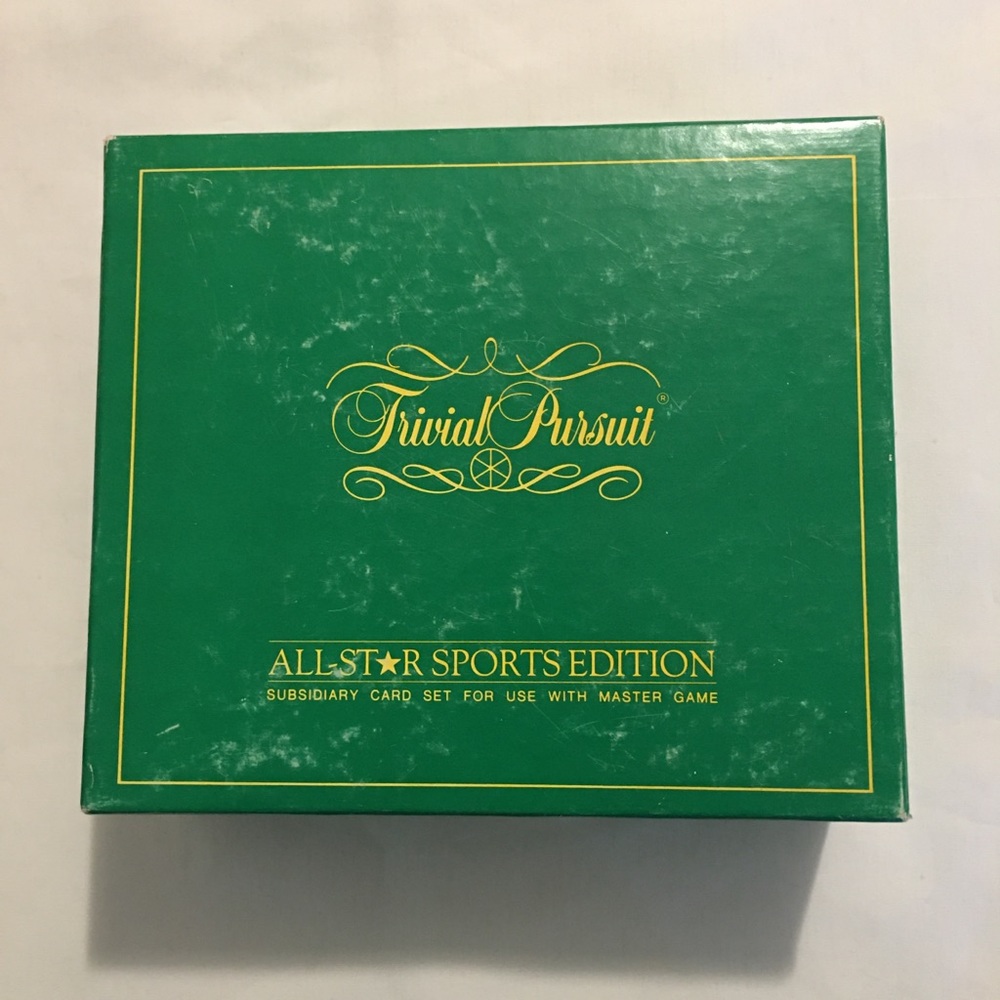 Vintage Trivial Pursuit ALL-STAR Sports Edition